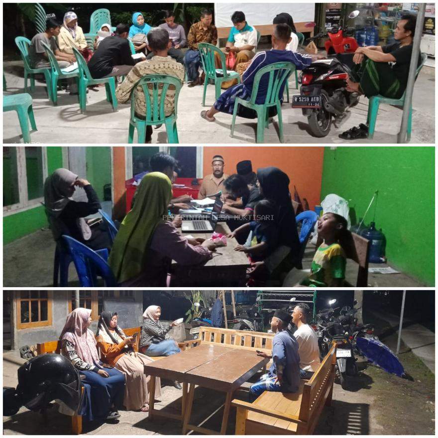 PPS DESA MUKTISARI LAKUKAN MONITORING DI SETIAP TPS