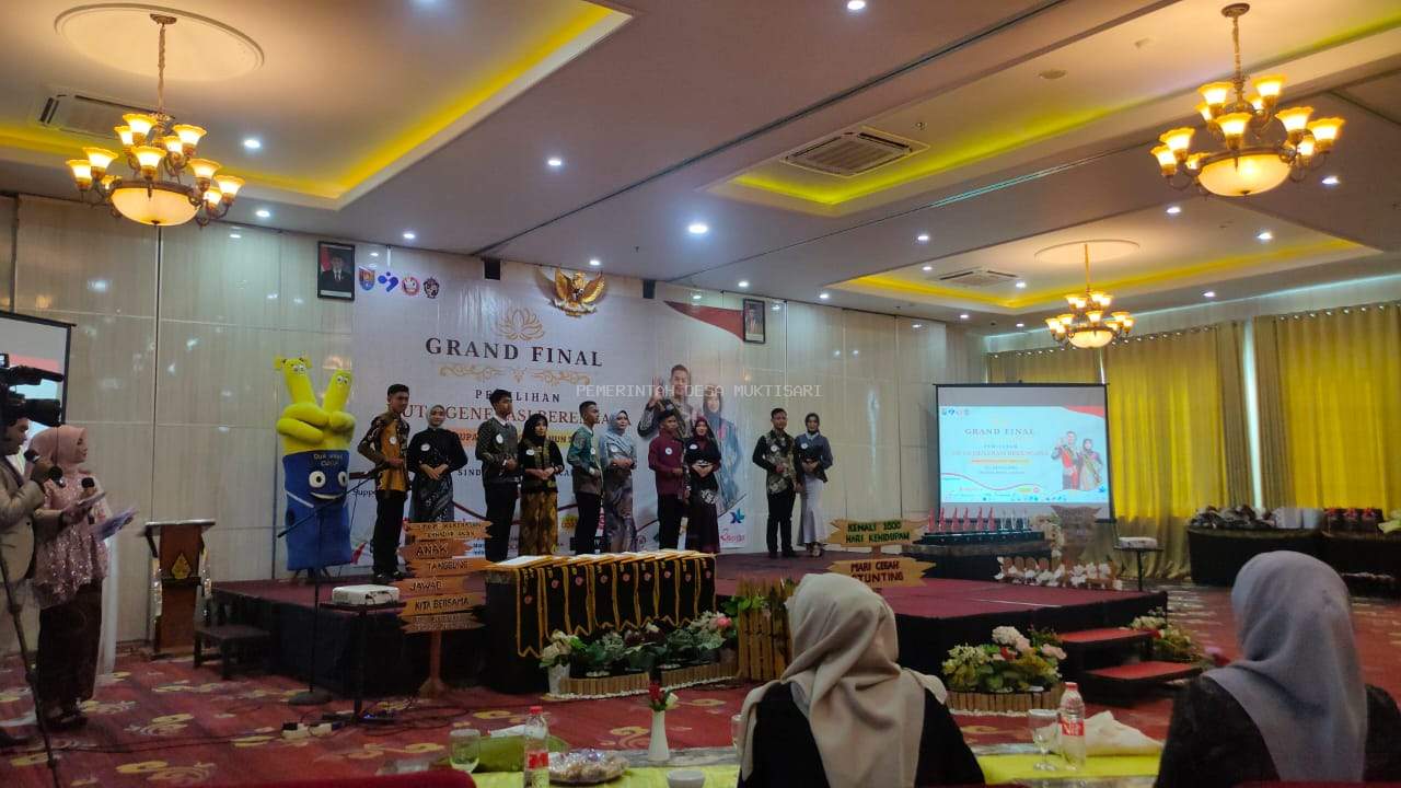 PERWAKILAN DESA MUKTISARI BERHASIL LOLOS TOP 10 DUTA GENRE KABUPATEN CILACAP 