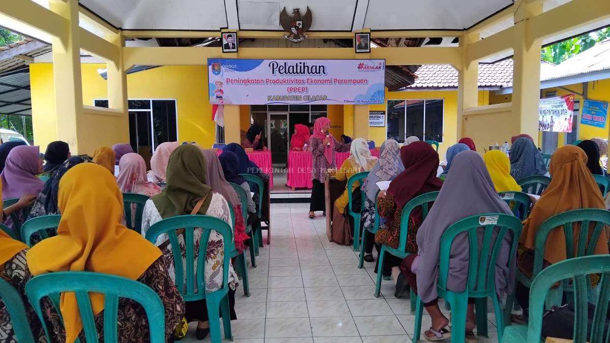 PELATIHAN PRODUKTIVITAS EKONOMI PEREMPUAN (PPEP) TP PKK DESA MUKTISARI 