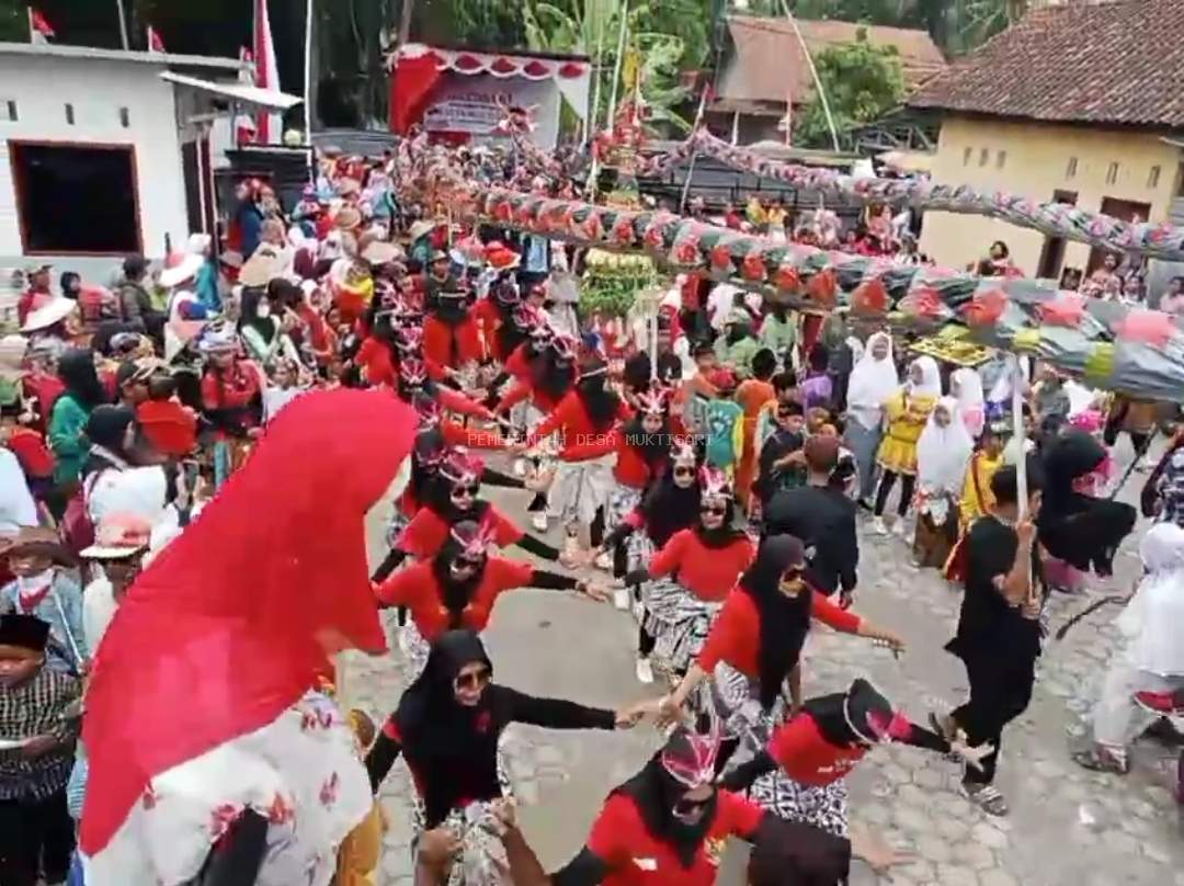 PUNCAK KARNAVAL KEMERDEKAAN TINGKAT DESA MUKTISARI TAHUN 2024