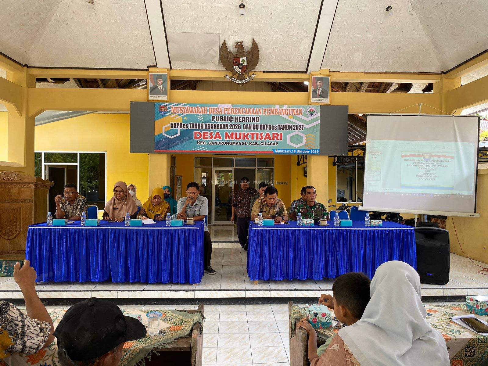 Musdes Perencanaan Pembangunan Public Hearing RKPDes TA. 2026 dan DU RKPDes Tahun 2027
