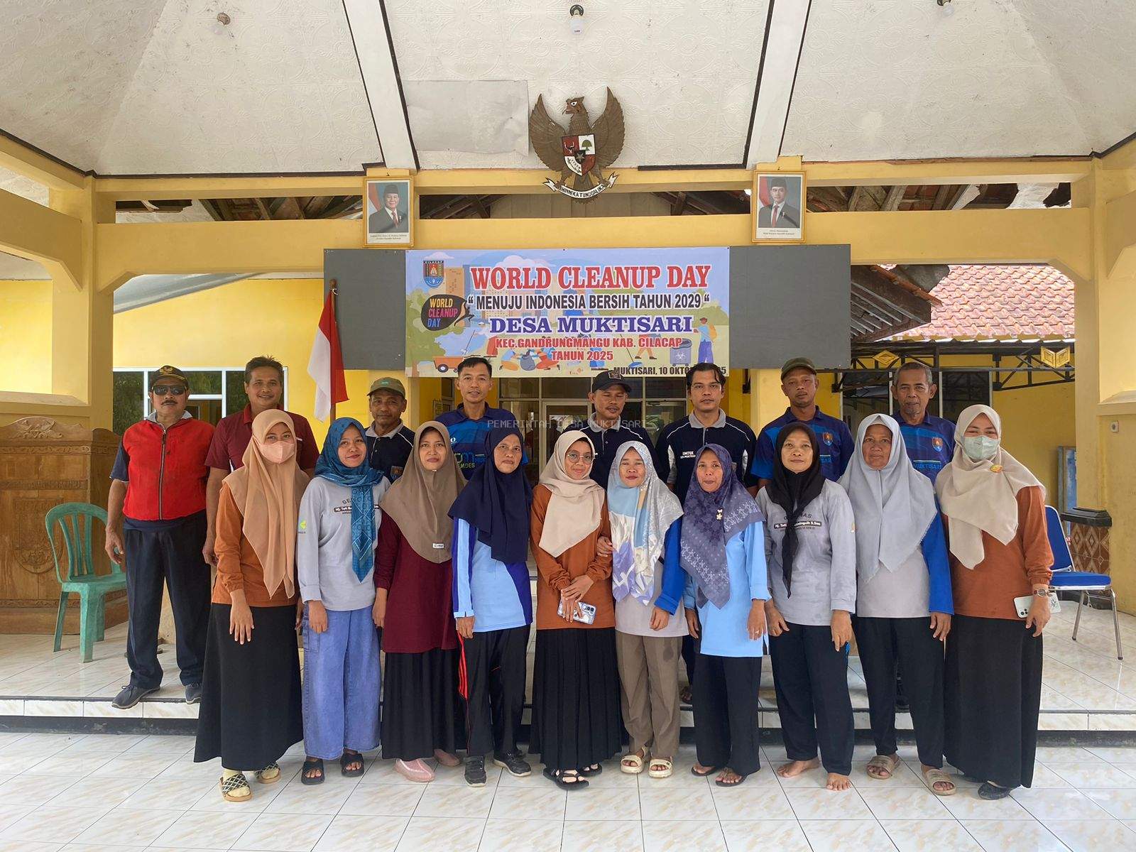 WORDL CLEANUP DAY MENUJU INDONESIA BERSIH TAHUN 2029 